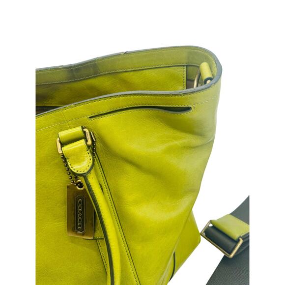 Coach MBK Leather Weekend Tote - Picture 5 of 12